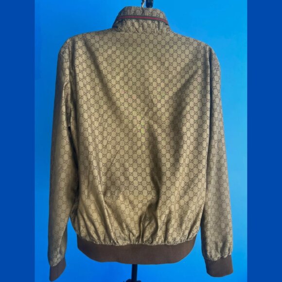 Gucci Collectors Limited Edition Windbreaker Jacket - Guccissima GG Men's Sz 56 - Picture 5 of 16
